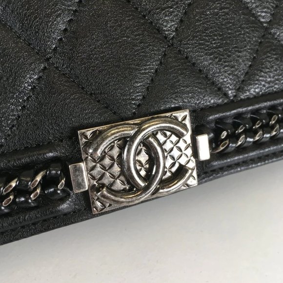Chanel Boy Clutch On Chain - Picture 3 of 6